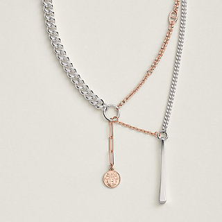 Mix and H necklace, medium model | Hermès USA